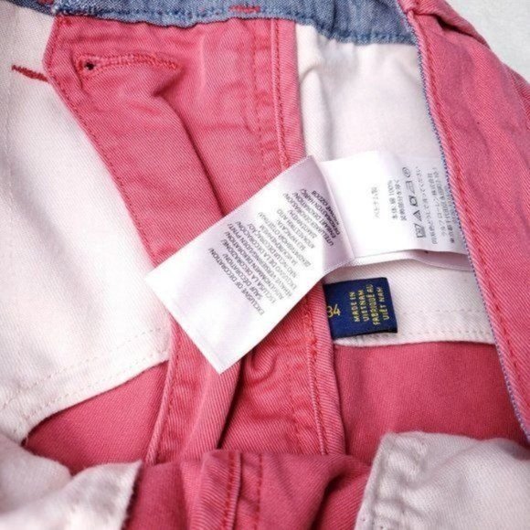 Polo Ralph Lauren Relaxed Shorts Mens Size 34 Pink - Picture 7 of 10